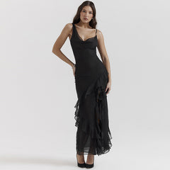 MALILA Ruffle Maxi Dress