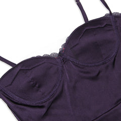 Printed Suspender Dress Female Slim-fit Bag Hip Fishtail