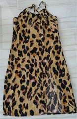 Leopard Print Sling Dress
