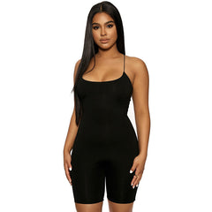 Black Romper Bodysuit