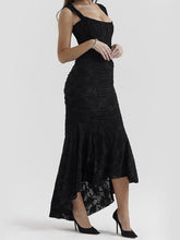 Petra Floral Fishtail Skirt Print Maxi Dress