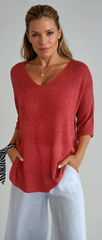 Slimming V-Neck Top