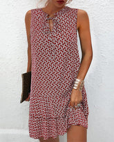 Sleeveless Spring Dress