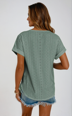 Summer Round Neck Top