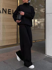 Zuri Knitted Loose Casual Set