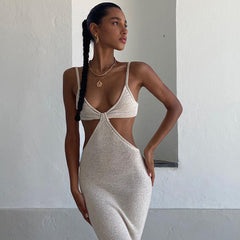 Isla Knot Maxi Dress