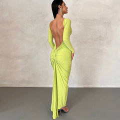 Siya Maxi Backless Dress