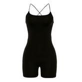Black Romper Bodysuit