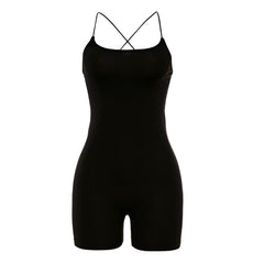 Black Romper Bodysuit