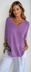 Slimming V-Neck Top