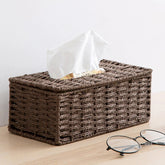 Boho Bliss Handwoven Tissue Box