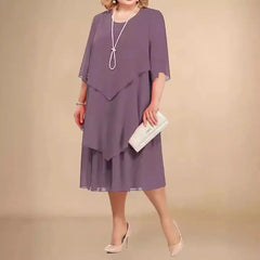 Timeless Layered Elegance Dress