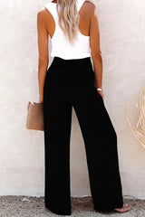 Relaxed High-Waist Pants