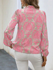 Elegant V-Neck Blouse