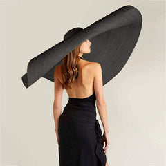 Nadia Oversized Woven Sun Hat