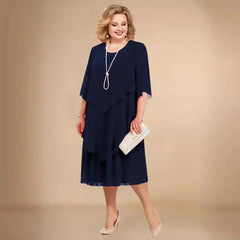 Timeless Layered Elegance Dress