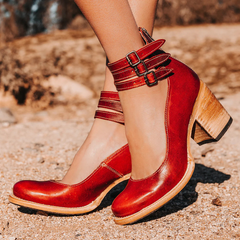 Stylish Strap Wedge Sandals