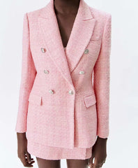 Grace Tweed Blazer Set
