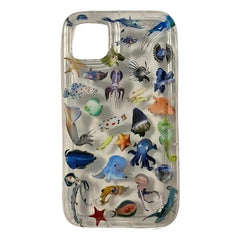 Deep Sea Creatures iPhone Case