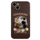 Cat's Party iPhone Case