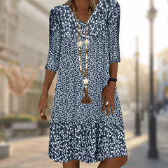 Floral Print Midi Dress