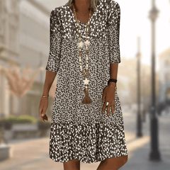 Floral Print Midi Dress