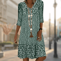 Floral Print Midi Dress