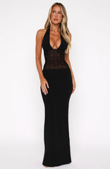 All My Love Maxi Dress Black