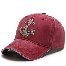 Nautilus Anchor Vintage Cap