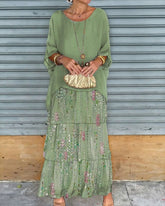 Layered Boho Elegance Dress