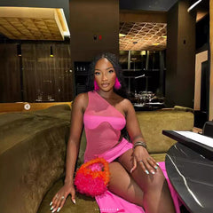 Miami Mesh See-through Dress