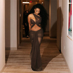 Olivia - Cutout Maxi Dress