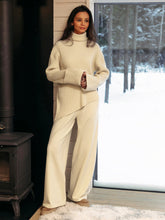 Karis Ribbed Knit Sweater & Joggers Set