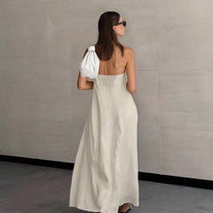 Donnie Backless Midi Dress