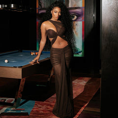 Olivia - Cutout Maxi Dress