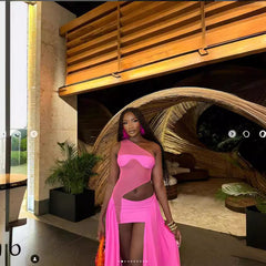 Miami Mesh See-through Dress