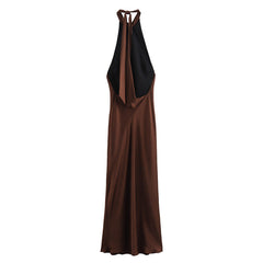 Valentina Halterneck Maxi Dress
