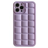 Purple Plaid iPhone Case