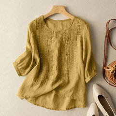 Embroidered Relaxed Blouse