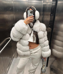 Aspen Arctic Faux Fur Jacket