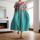 Comfy Floral Dress