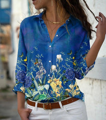 Casual Printed Blouse