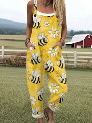 Casual Wide-Leg Jumpsuit