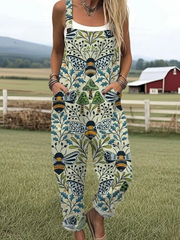 Casual Wide-Leg Jumpsuit