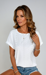 Summer Round Neck Top