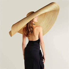 Nadia Oversized Woven Sun Hat