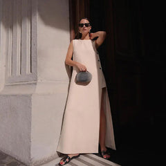 Luna's Split Loose Maxi Dress