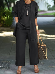 Stylish Chic Three Piece Set