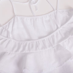 Women's Multi-layer Ruffled Spaghetti Straps Dress