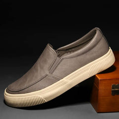 Brookstone Leather Slip-On